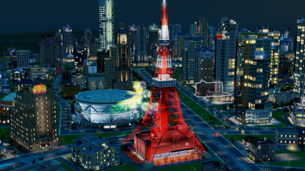 Достопримечательности города в SimCity 5