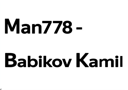 babikov camille, babikov kamil, man778, бабиков камиль